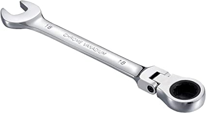 Chrome Vanadium Steel Flexible Head Ratchet Wrench 16mm, 20mm, 21mm, 22mm, 23mm and 24mm