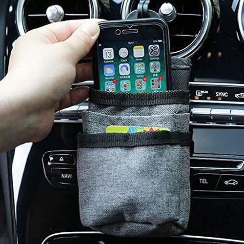 Three Layer Car Hanging Storage Bag 1pc