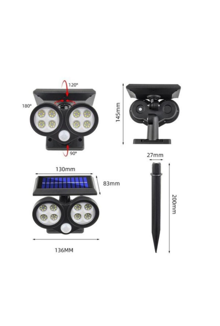 Multifunctional Solar Wall Lamp