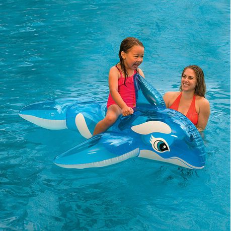 Intex Whale Ride-On Inflatable pool float