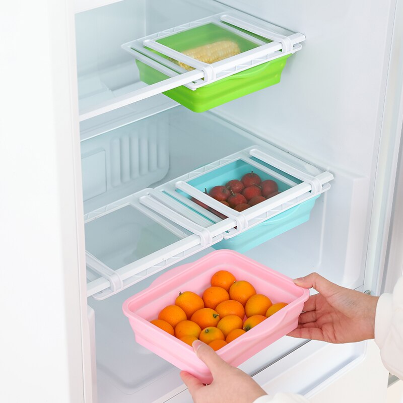 Refrigerator Folding Storage Box