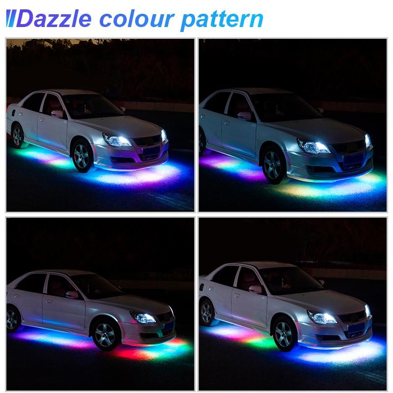 Colored Car Chassis Lamp