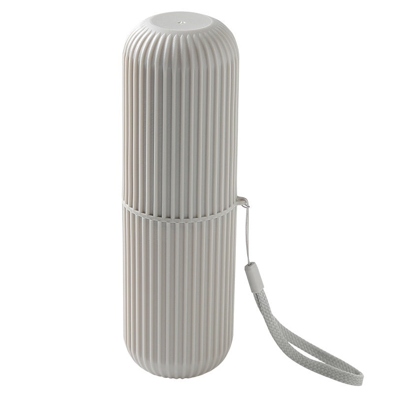 Cylinder Toothbrush storage Container