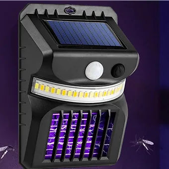 2 in 1 Solar Mosquito Killer Lamp Motion Sensor LED Lamp