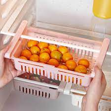 Adjustable Refrigerator Storage Box