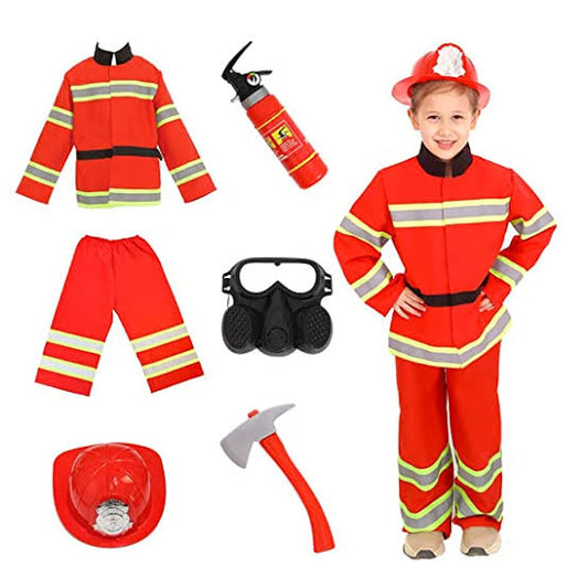 Kids Fireman Roleplay Costume