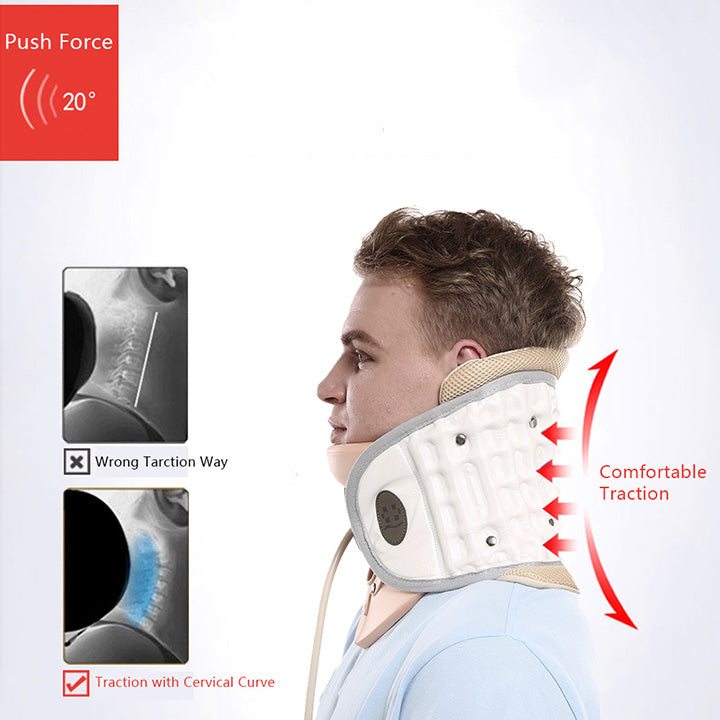 Rehabilitation Inflatable Adjustable Air Traction Neck Cervical Collar