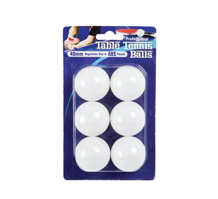 Table Tennis Balls 40mm 6Pcs