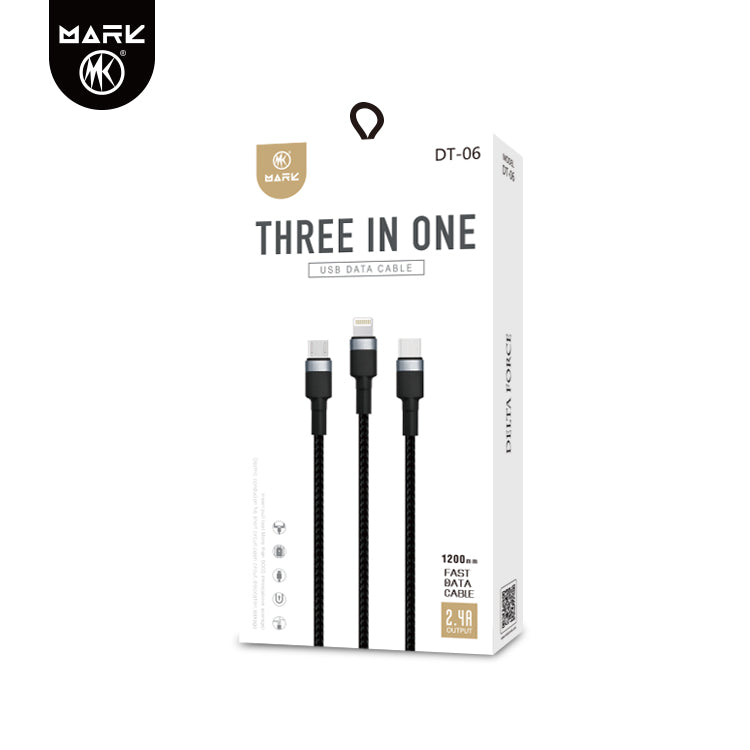 3 in 1 Fast Charging Data Cable