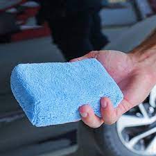 Square Microfiber Car Wax Applicator