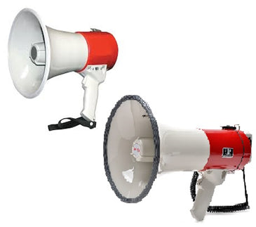 Megaphone With Alarm And Recording