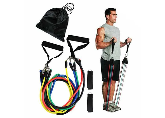 Fitness Tube Resistance Band Kit