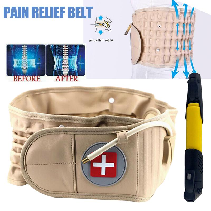 Spinal Air Traction Inflatable Belt with Manual Pump