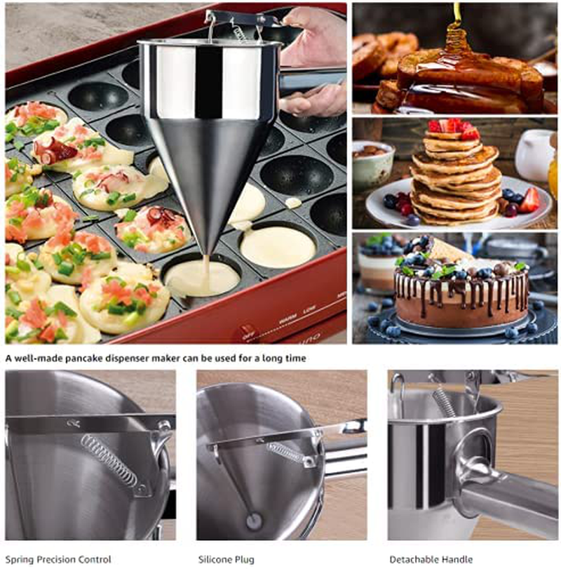 Stainless Steel Batter Dispenser