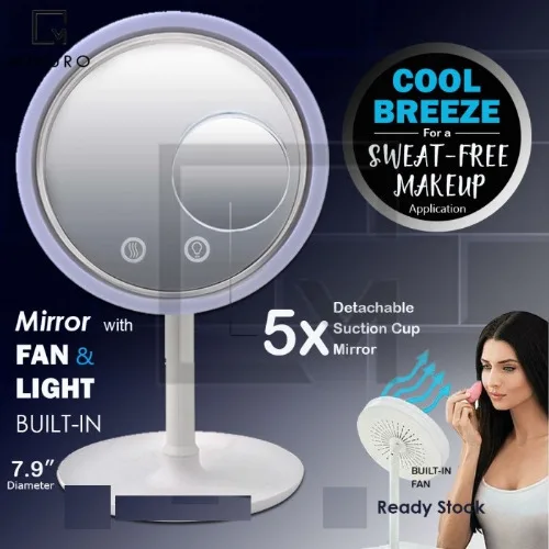 LED Fan Mirror