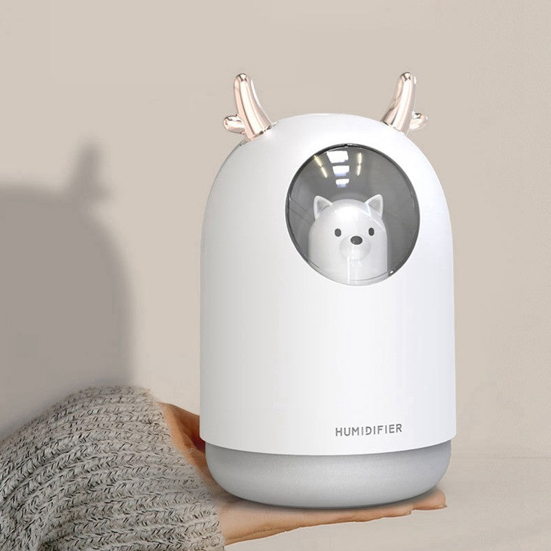 Cute Pet Ultrasonic Humidifier LED