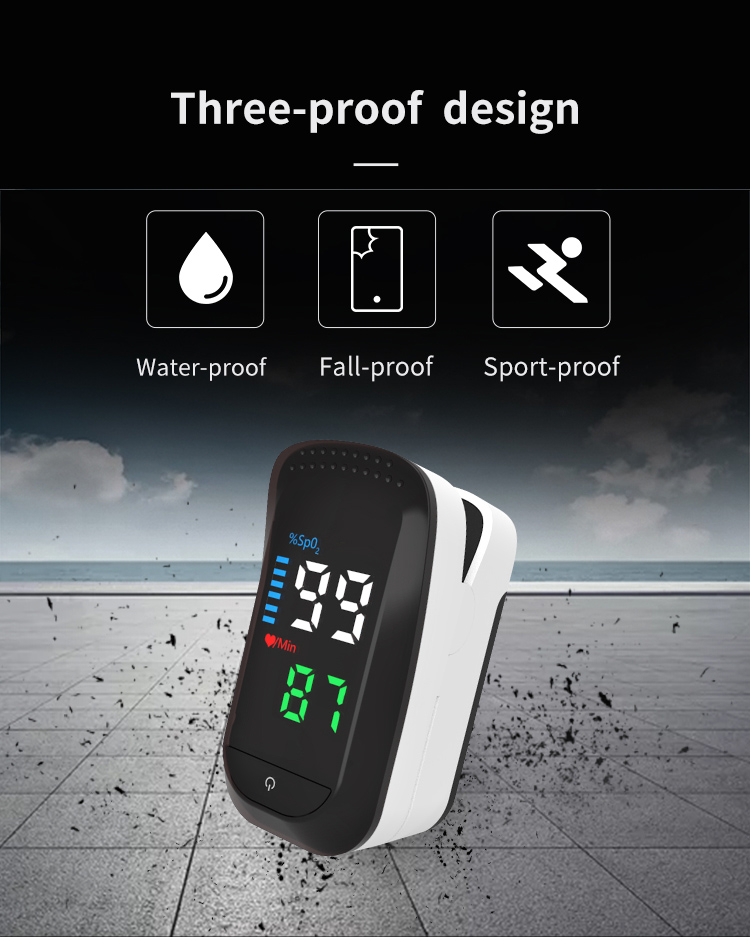 DS105 LED Pulse Oximeter CE AND FDA Approved Fingertip