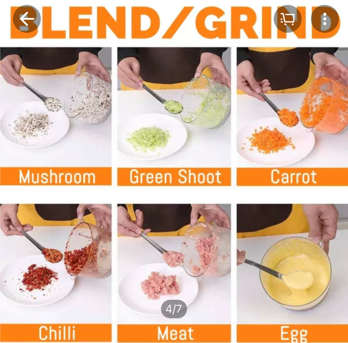 Hand Food Blender