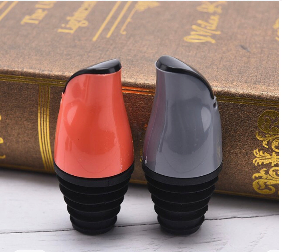 Oil Bottle Pour Spout Stopper for Wine Soy Sauce Vinegar  Bottles 3pc