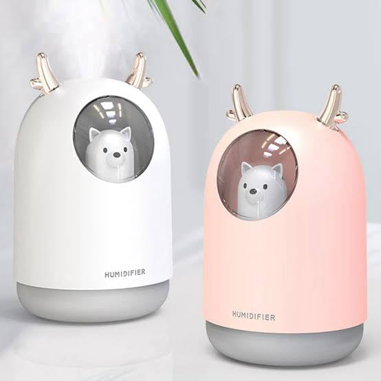 Cute Pet Ultrasonic Humidifier LED