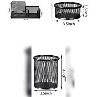 Mesh Desk Organiser 3Piece