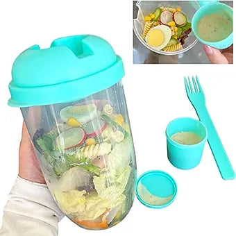 Keep Fit Salad Meal Shaker Cup – Megamall Online Store