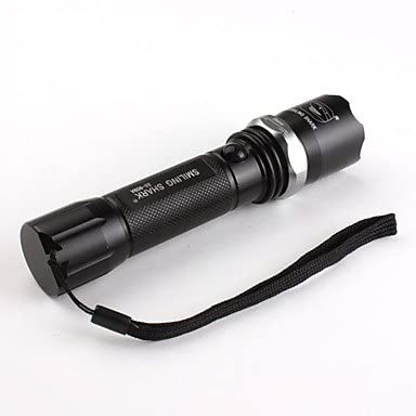 COOL Smiling Shark SS-909A 3-Mode Cree XR-E Q5 LED Flashlight (280LM, 1x18650)