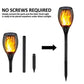 Led Solar Torch Light Flame Garden Lights