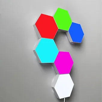 Hexagonal Gaming Wall Light