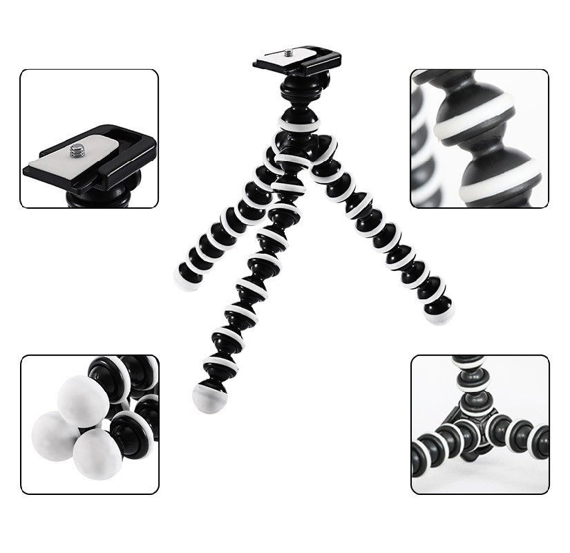 Gorilla Octopus Fully Flexible Foldable Camera and Tripod Stand