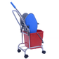 Single Bucket 25L Mop Wringer Trolley