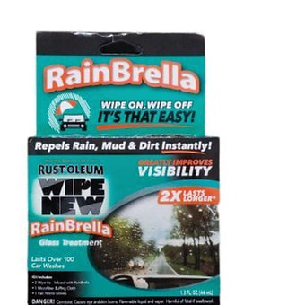 Rainbrella Wipe New Windscreen /Glass Cleaner