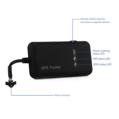 Mini Motorcycle GPS Tracker Tracking Antitheft Device Locator GSM GPRS