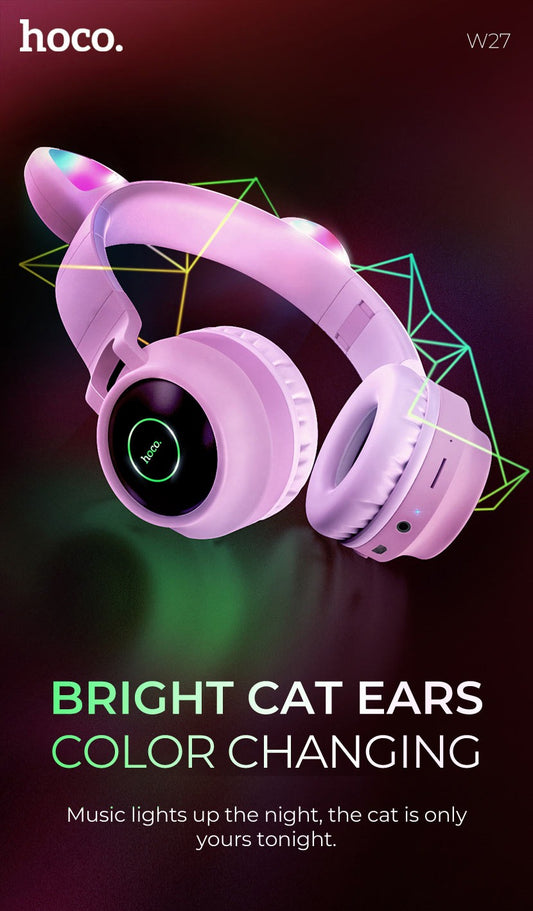 Wireless Cat Ear Headphones