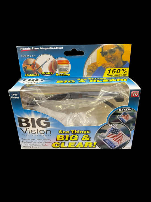 Big Vision Glasses - Magnifying Eyewear