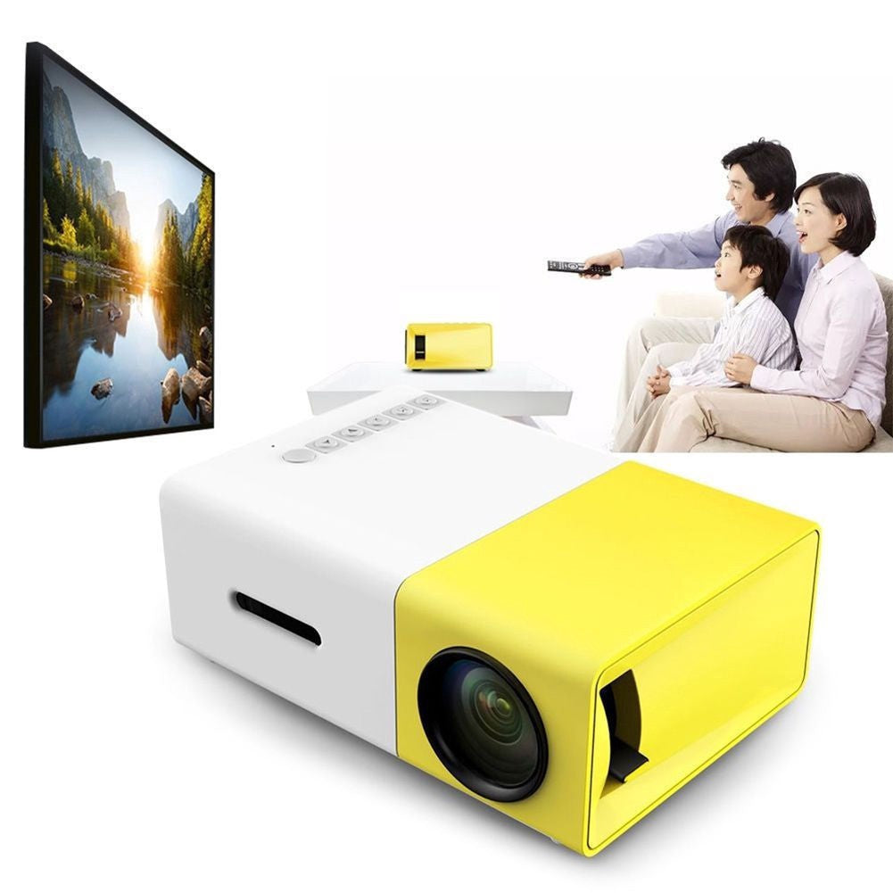 Portable YG300 Mini LED Projector