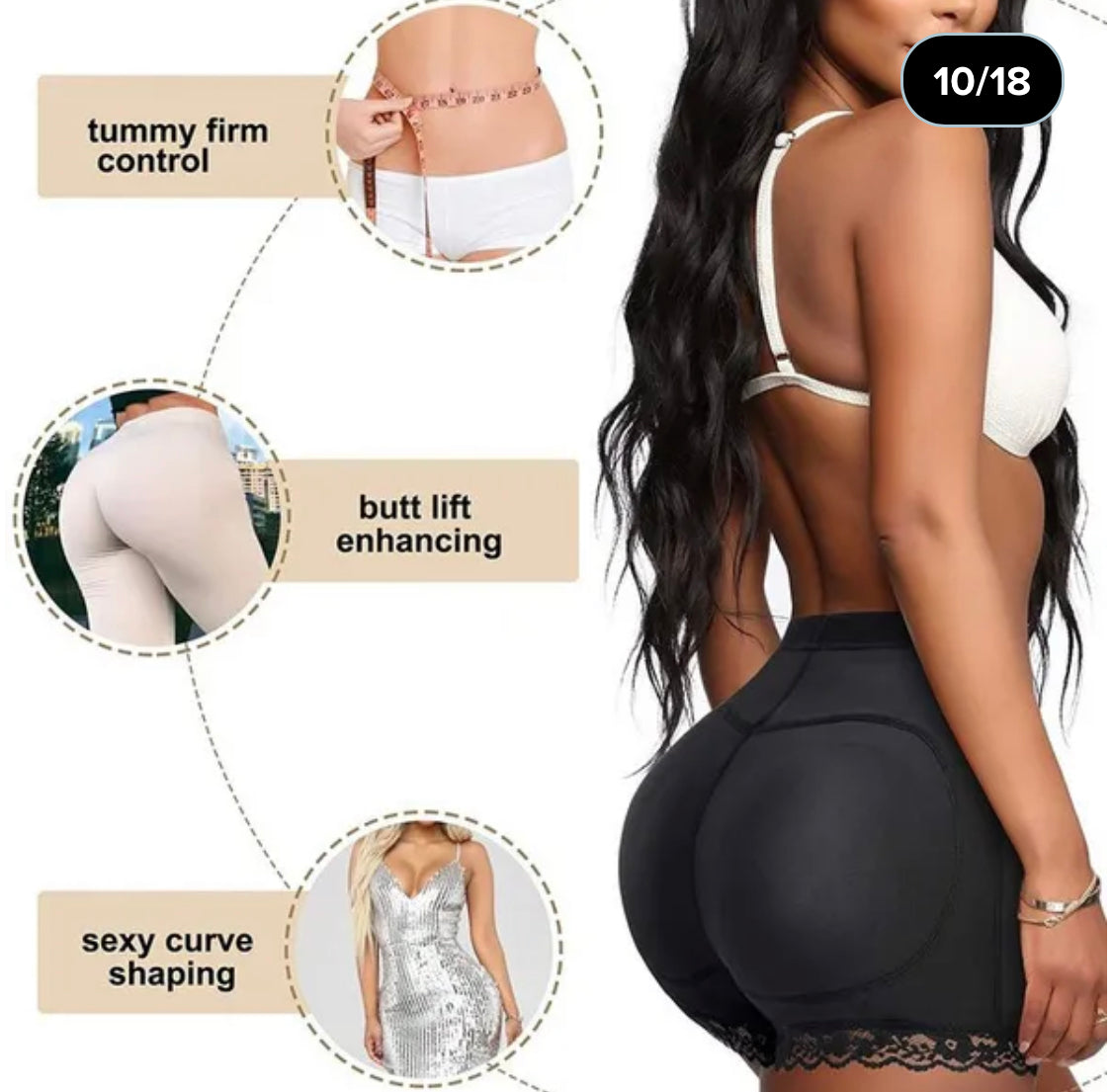 Butt Lifter Body Shaper-Black – Megamall Online Store