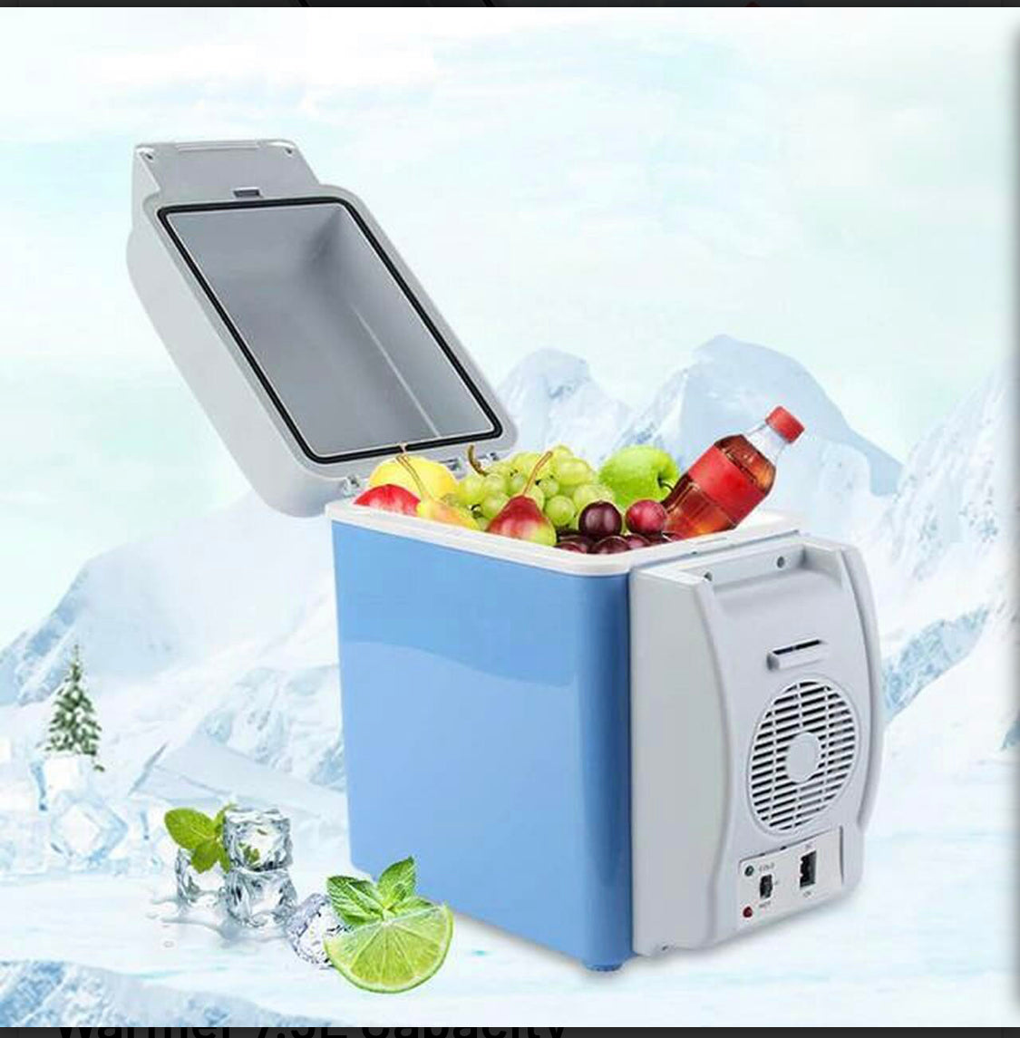 Portable Car Cooler Refrigerator 7.5L