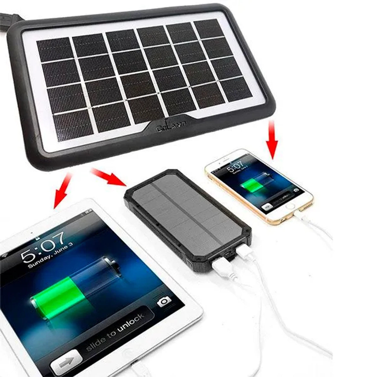 3.8W Solar Panel Mobile Charger