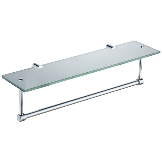 Glass Shelf And Towel Rail