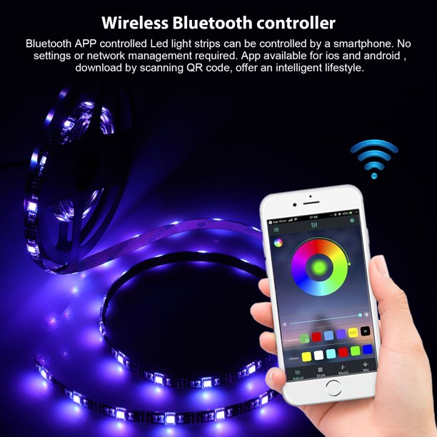 RGB Bluetooth LED Light Strip Set