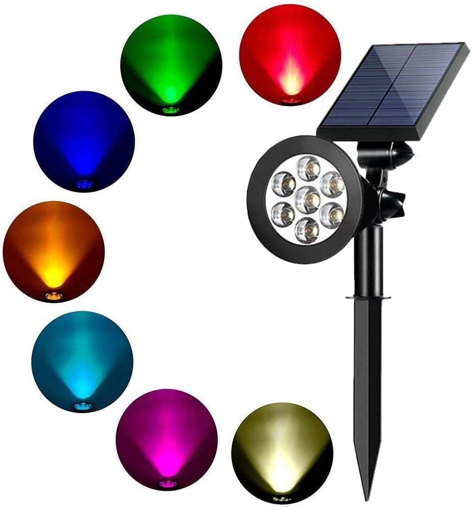 Solar Colorful LED Lawn Lamp