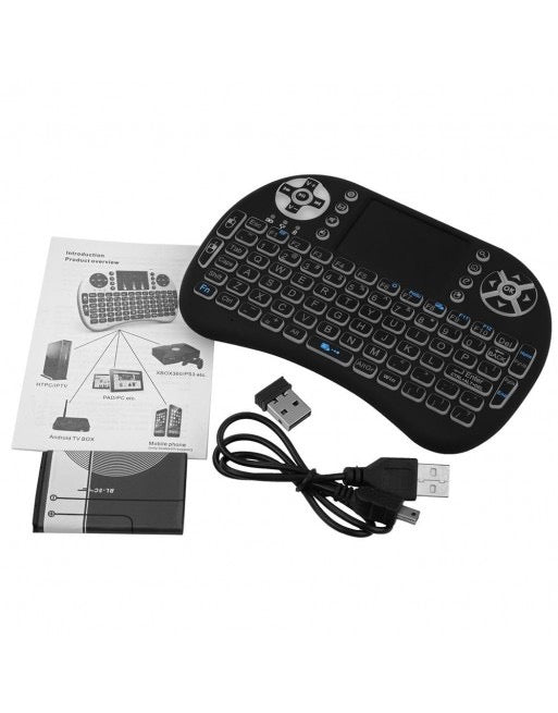 Wireless Mini Keyboard & Mouse Combo (RGB COLOR)