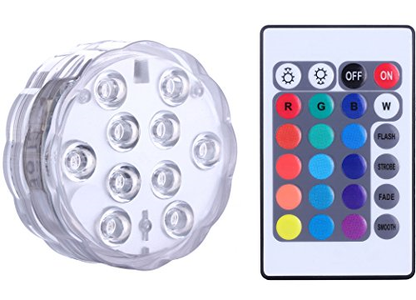 Remote Control Submersible LED Light