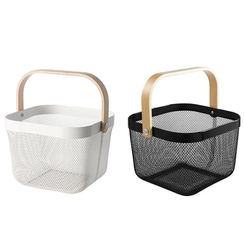 Square Iron Mesh Baskets