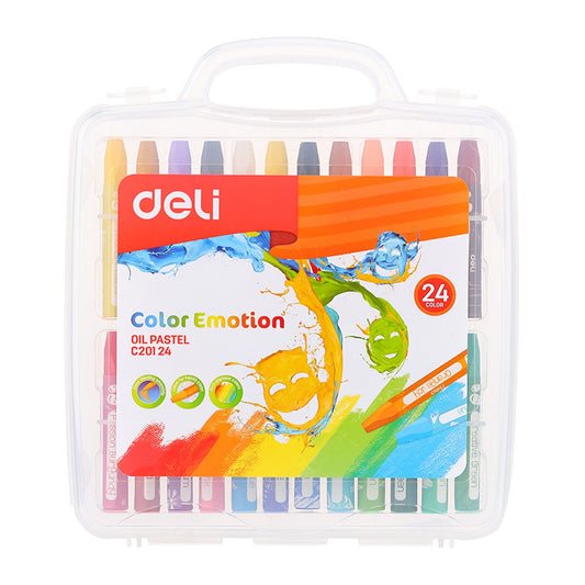 Deli Oil Pastel 24pcs