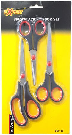 3Pc Scissor Pack