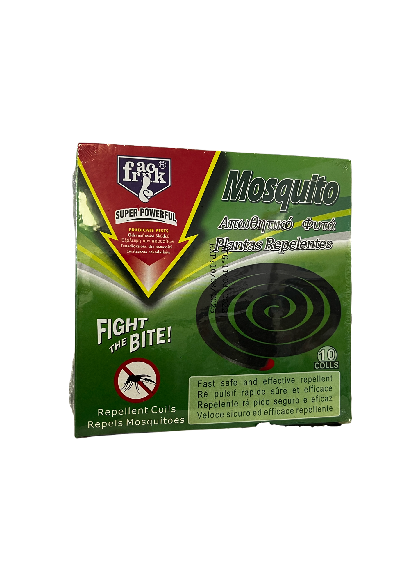 Frack Mosquito Repellent Coil(10pc)