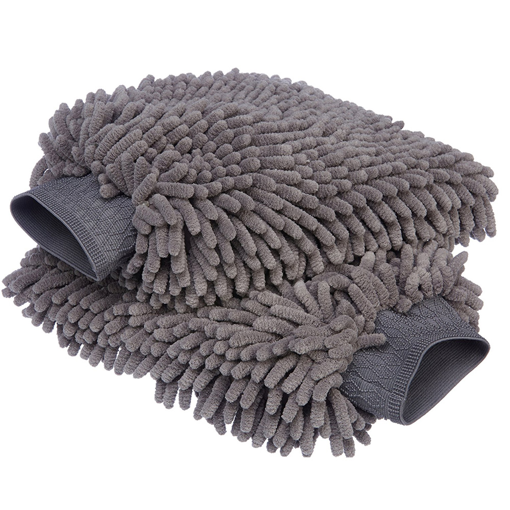 Microfiber Chenille Car Wash Mitt Glove