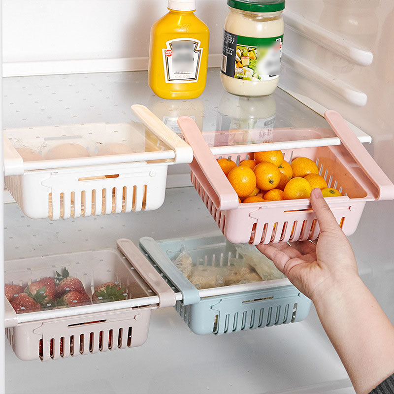 Adjustable Refrigerator Storage Box